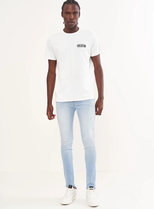Camiseta Masculina Manga Curta Com Estampa